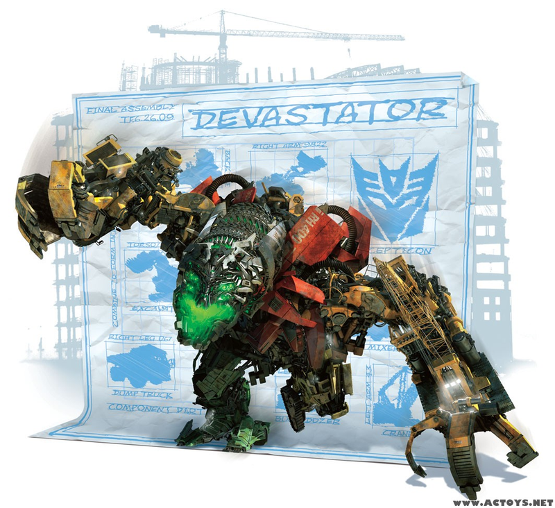 Illustration for article titled Transformers 2 Devastator Revealed, Gives Us Nightmares
